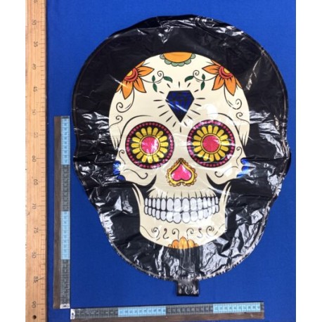 Y – 009 globo calavera 58.5x48cm C/10 K2601